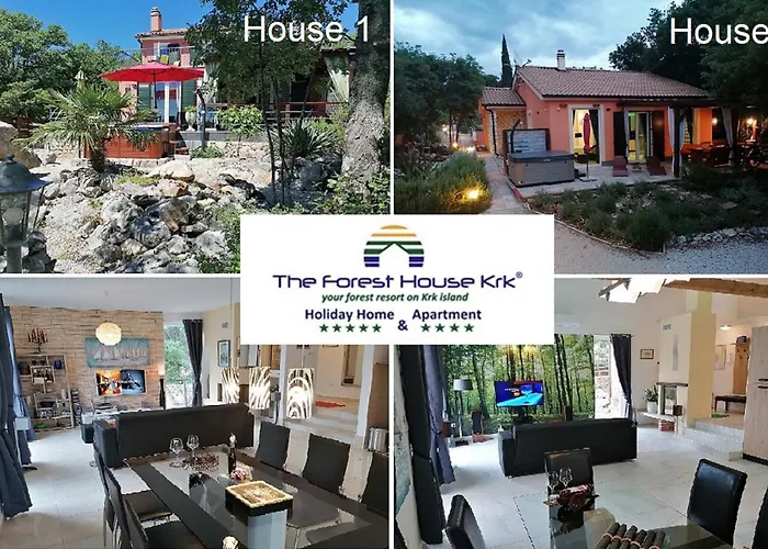 Ferienhaus The Forest House Krk 2
